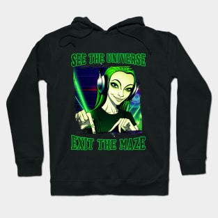 See The Universe Exit The Maze Hoodie